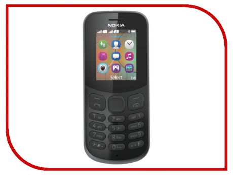 Сотовый телефон Nokia 130 Dual sim (2017) Black