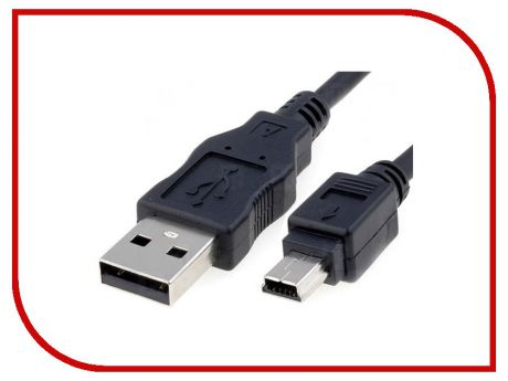 Аксессуар Exegate USB 2.0 A-mini-B 5P 0.5m 205300