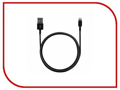 Аксессуар ACD Link Lightning USB-A PVC 1m Black ACD-U910-P6B