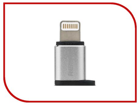 Аксессуар Remax RA-USB2 - microUSB/Lighting Silver 64839