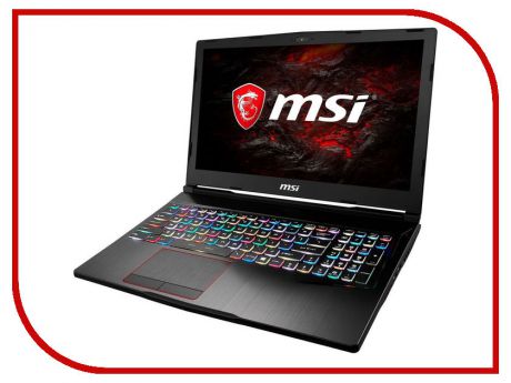 Ноутбук MSI GE63VR 7RF-207RU 9S7-16P112-207 (Intel Core i7-7700HQ 2.8 GHz/16384Mb/1000Gb/No ODD/nVidia GeForce GTX 1070 8192Mb/Wi-Fi/Bluetooth/Cam/15.6/1920x1080/Windows 10 64-bit)