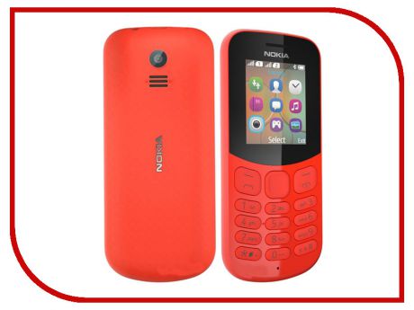 Сотовый телефон Nokia 130 Dual sim (2017) Red
