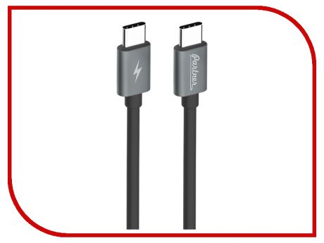 Аксессуар Partner USB Type-C - USB Type-C 1m Black ПР038386