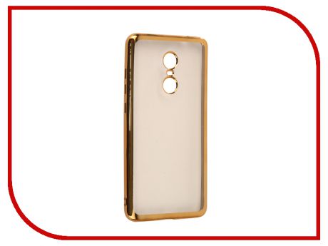 Аксессуар Чехол Xiaomi Redmi Note 4X iBox Blaze Silicone Gold frame