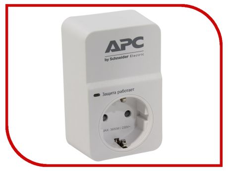 Сетевой фильтр APC PM1W-RS White