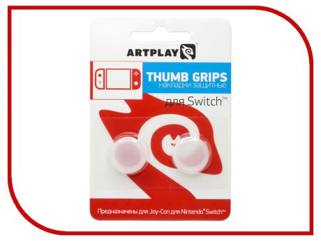 Накладка Artplays Thumb Grips Gray для Nintendo Switch ACSWT17