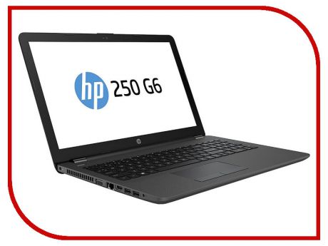 Ноутбук HP 250 G6 2LB42EA (Intel Core i3-6006U 2.0 GHz/8192Mb/256Gb SSD/DVD-RW/Intel HD Graphics/Wi-Fi/Bluetooth/Cam/15.6/1366x768/DOS)