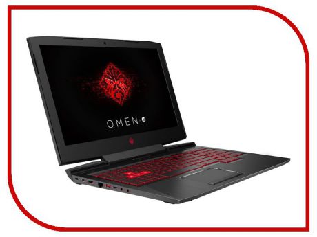 Ноутбук HP Omen 15-ce013ur 2CK16EA Black (Intel Core i7-7700HQ 2.8 GHz/16384Mb/1000Gb/nVidia GeForce GTX 1050 2048Mb/Wi-Fi/Bluetooth/Cam/15.6/1920x1080/DOS)