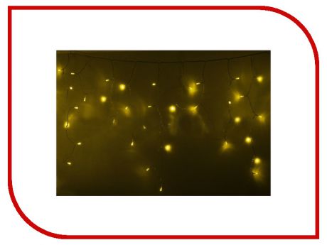 Гирлянда Neon-Night Айсикл 4.8x0.6m 176 LED Yellow 255-141