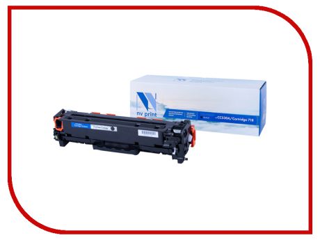 Картридж NV Print Black для HP LaserJet Color MFP-CM2320/CP2025/Canon i-SENSYS LBP-7200C/MF8330C/8350C 3500k NV-CC530A-718Bk