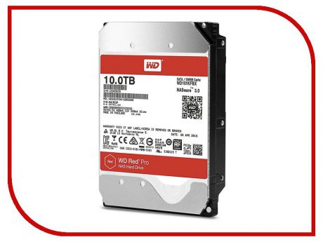 Жесткий диск 10Tb - Western Digital WD Red Pro WD101KFBX