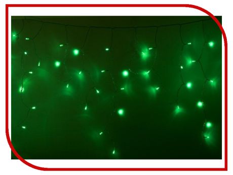 Гирлянда Neon-Night Айсикл 4.8x0.6m 176 LED Green 255-164