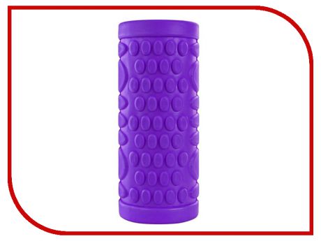 Ролик массажный для йоги Indigo 14x33cm Purple