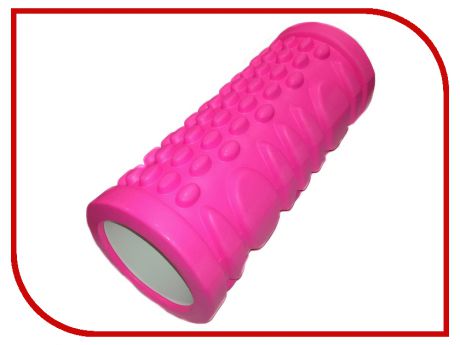Ролик массажный для йоги Indigo Eva 97435 IR А 14x33.5cm Pink