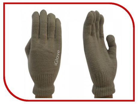 Теплые перчатки для сенсорных дисплеев iGlove M Coffee 0L-00034663