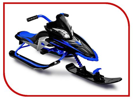 Снегокат Yamaha Apex Snow Bike Titanium Black-Blue