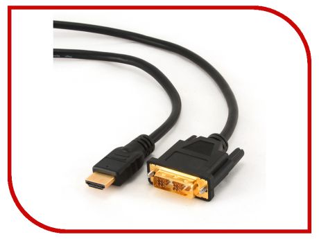 Аксессуар Konoos HDMI 19M - DVI 19M 4.5m Black KC-HDMI-DVI-5