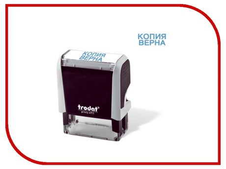 Штамп стандартный Trodat 4911P4-3.45 38x14mm 231034