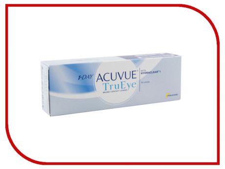 Контактные линзы Johnson & Johnson 1-Day Acuvue TruEye (30 линз / 8.5 / -4.25)