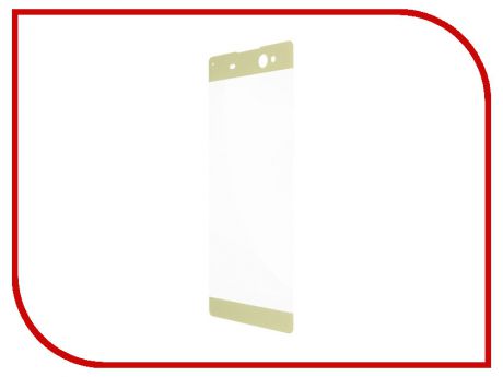 Аксессуар Защитное стекло Sony Xperia XA1 Plus BROSCO Full Screen Gold XA1P-GLASS-GOLD