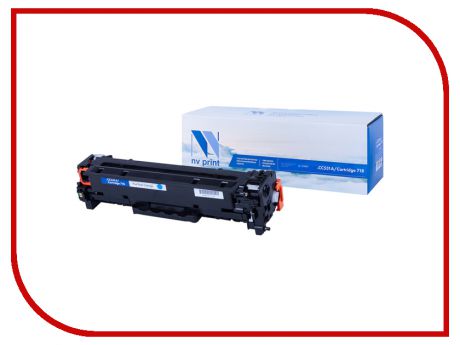 Картридж NV Print Cyan для HP LaserJet Color MFP-CM2320/CP2025/Canon i-SENSYS LBP-7200C/MF8330C/8350C 2800k NV-CC531A-718C