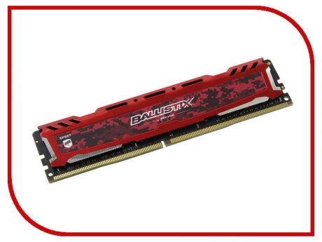 Модуль памяти Crucial Ballistix Sport LT Red DDR4 UDIMM 2666MHz PC4-21300 - 16Gb BLS16G4D26BFSE
