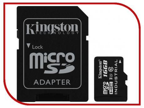 Карта памяти 16Gb - Kingston MicroSDHC Class 10 SDCIT/16GB