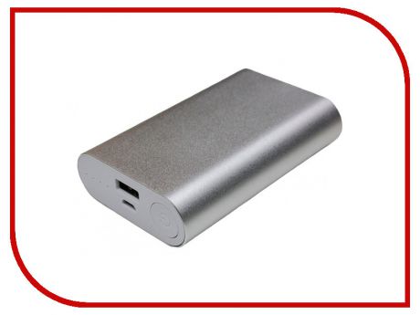 Аккумулятор Palmexx 1-USB 10000mAh Silver PX/PBANK MET 10000