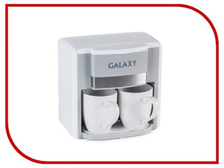 Кофеварка Galaxy GL 0708 White