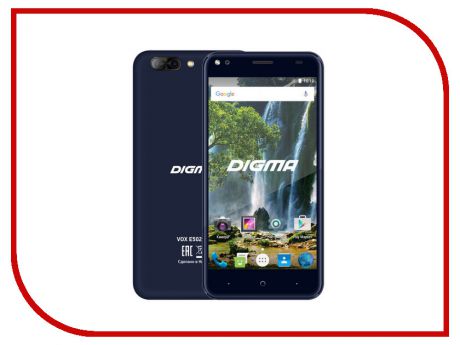 Сотовый телефон Digma VOX E502 4G Dark Blue