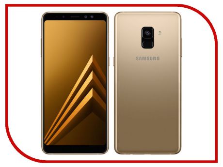 Сотовый телефон Samsung SM-A730F Galaxy A8 Plus 2018 Gold