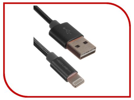 Аксессуар Red Line S7 USB - Lightning 8-pin Black