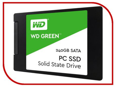 Жесткий диск 120Gb - Western Digital WD Green WDS120G2G0A