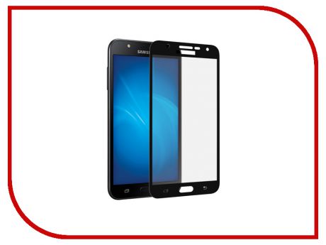 Аксессуар Защитное стекло Samsung Galaxy J7 Neo DF Full Screen sColor-30 Black