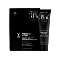 American Crew Precision Blend - Краска для седых волос темный оттенок 2-3, 3*40 мл