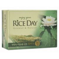 Cj Lion Rice Day Soap - Мыло туалетное с экстрактом Лотоса, 100 г.