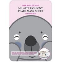 Milatte Fashiony Pearl Mask Sheet - Маска тканевая с экстрактом жемчуга, 21 г
