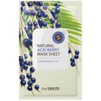 The Saem Natural Acai Berry Mask Sheet - Маска тканевая с экстрактом ягод асаи, 21 мл