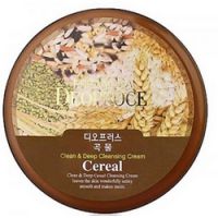 Deoproce Premium Clean And Deep Cereal Cleansing Cream - Крем для лица очищающий зерновой, 300 гр