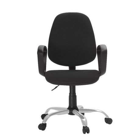 Кресло  ткань черная ТК1, Silver, 622253 ШАТУРА Oфисные кресла
