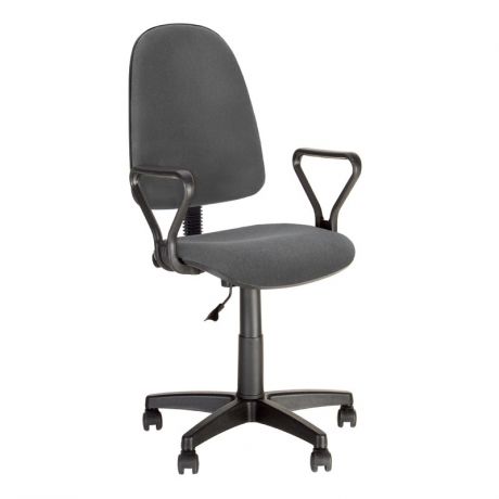 Кресло эконом GTP J RU ткань серая C-38, 501763 ШАТУРА Oфисные кресла