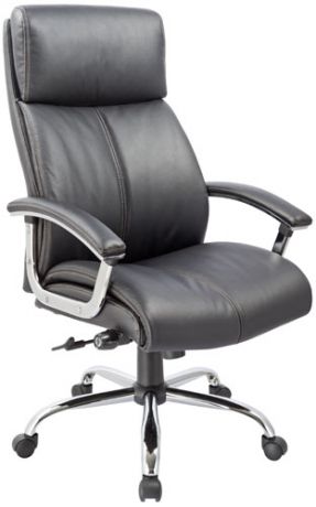 Кресло EChair-CS-8821E-2 к/з черный,  298060 ШАТУРА Oфисные кресла