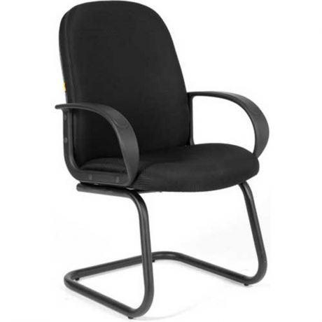 Кресло  Конференц   ткань черн низк.спинка, 97572 ШАТУРА Oфисные кресла