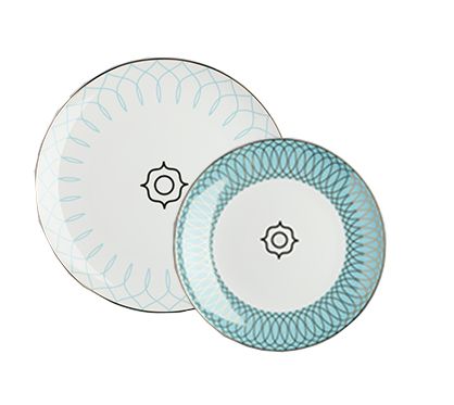 DG Комплект тарелок "Turquoise Veil" (2 шт)