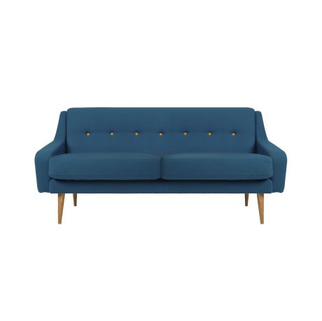 VysotkaHome Трехместный диван "Одри M BLUE"