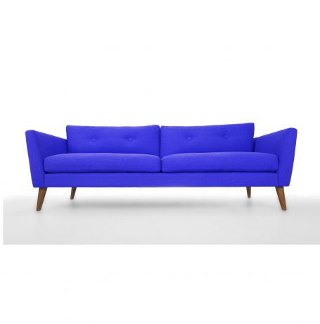 VysotkaHome Трехместный диван "Хадсон L BLUE"