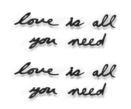 Umbra Надпись декоративная "love is all you need"