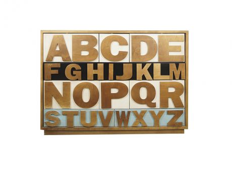 Etg-Home Комод "Alphabeto Birch"