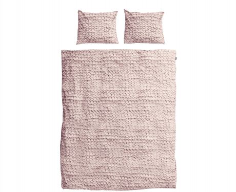 Snurk Комплект постельного белья "Косичка розовый"
