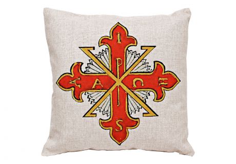 Object Desire Декоративная подушка «Орден Св.Георгия, Сицилия»